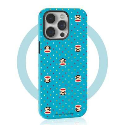 Paul Frank-licensierat skyddande telefonskal med dubbla lager, stötsäkert och heltäckande skal med kameraskydd, design kompatibel med iPhone 11/12/13/ - Multifärgad (Multi-size)