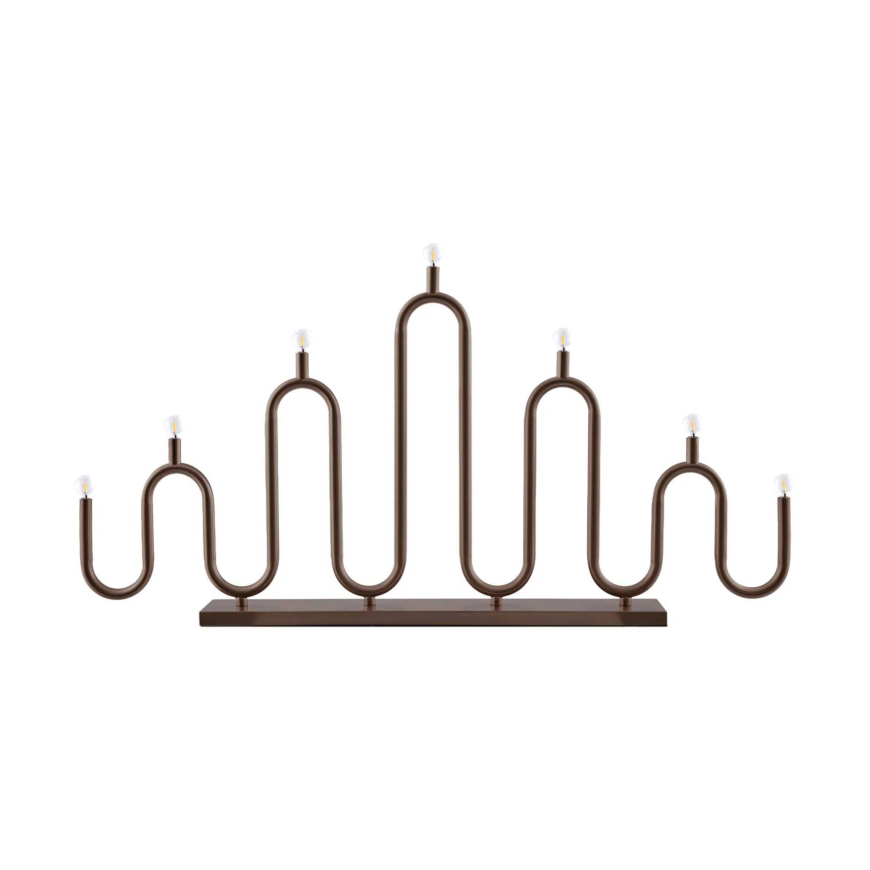 Globen Lighting Noel 7 adventsljusstake Bronze