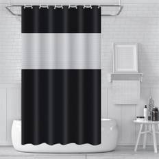 Badeforhæng Premium CS PEVA 180x180 cm - Sort