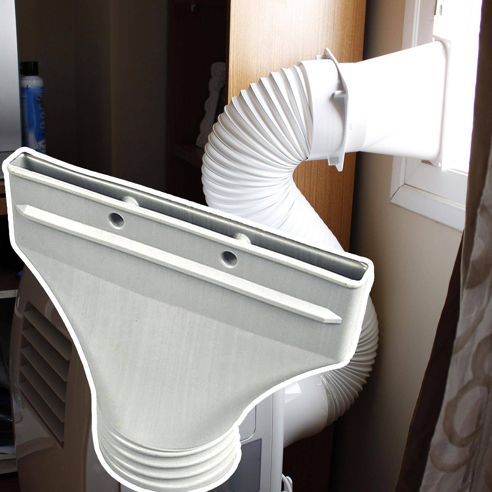 Portable AC Hose Connector Portable Air Conditioner Hose Adapter Seal Vent Tube Kit for Air Conditioner Unit Duct Dryer Home Car