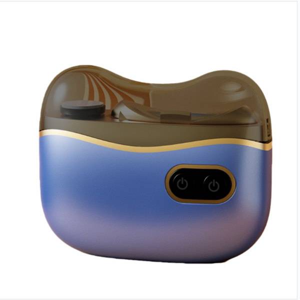 Elektrisk Nagelklippare och Slipmaskin: Automatisk Trimning med LED-ljus och USB-Uppladdningsbar Blue