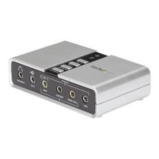 StarTech.com 7.1 USB-audio-adapter externt ljudkort med SPDIF digital audio - ljudkort - USB 2.0