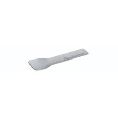 Isspade Papir Engangs 95 mm FSC Hvid 150 stk