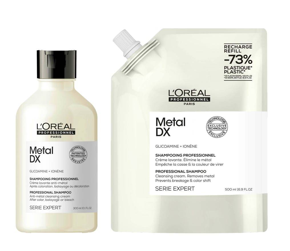 L'Oréal Professionnel Metal DX Shampoo + Refill 300 ml + 500 ml