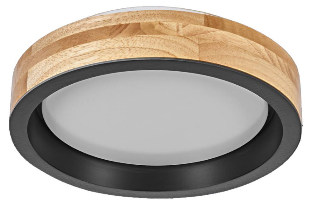 Osram loftlampe Orbis Mariano træ sort LED Ø31 cm