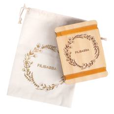 Filibabba Mini Blomsterpresse - Træ - 12x9 cm - Filibabba - OneSize - Kreasæt