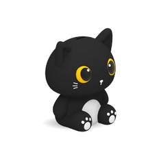 iTotal - Vertical Piggy Bank BLACK CAT (XL2497Q)