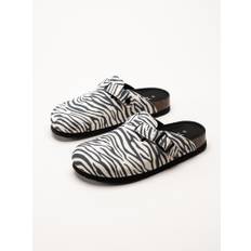 Duffy - Zebramönstrade slip in sandaler storlek 37 - Black white (37)