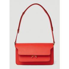 Marni Trunk Shoulder Bag - Frau Schultertaschen Red One Size