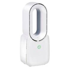 Opladelig bordventilator, 7 lysindstillinger, USB-C, 3 hastigheder