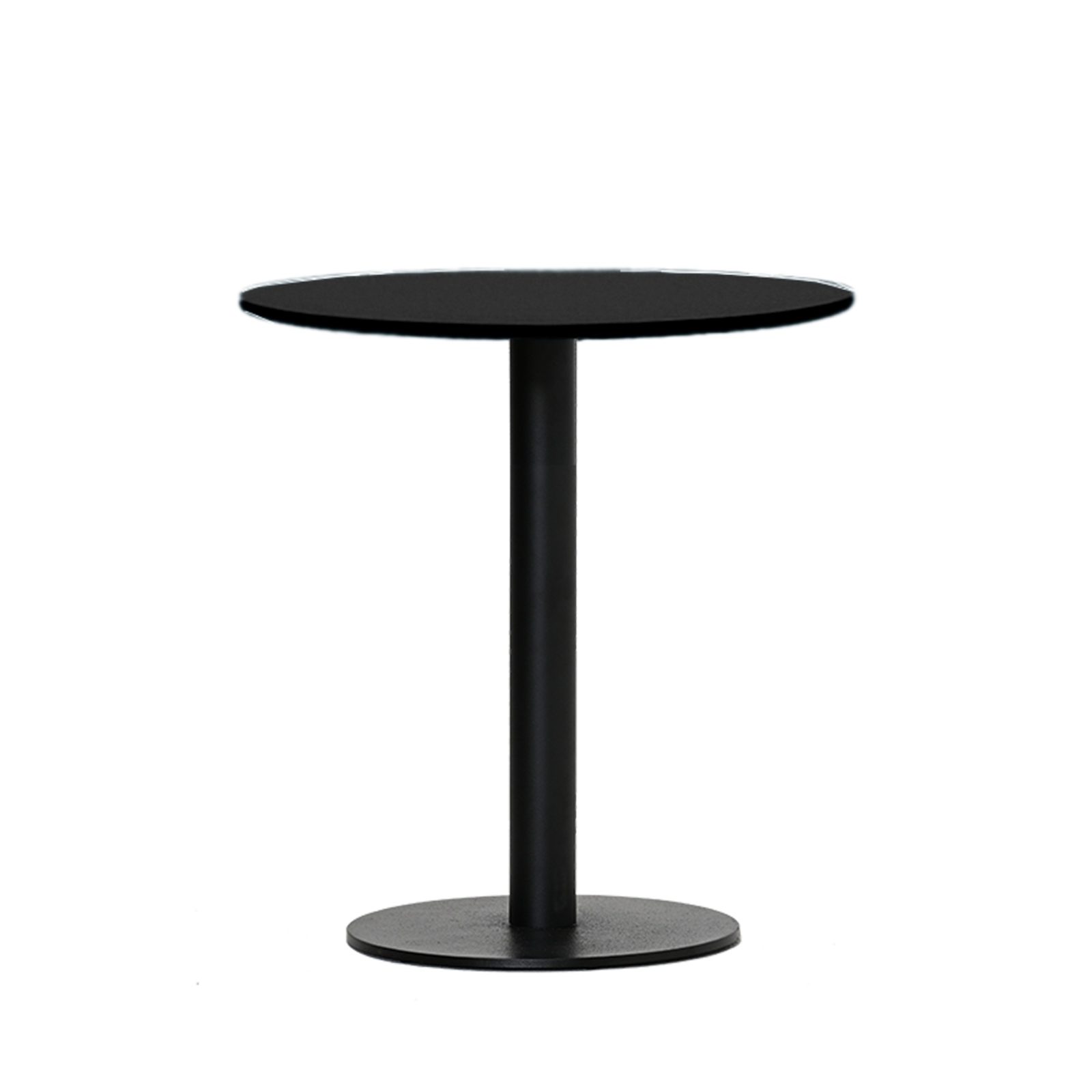 Galley Café Table / Laminate - Ø70 Laminate / Black Black