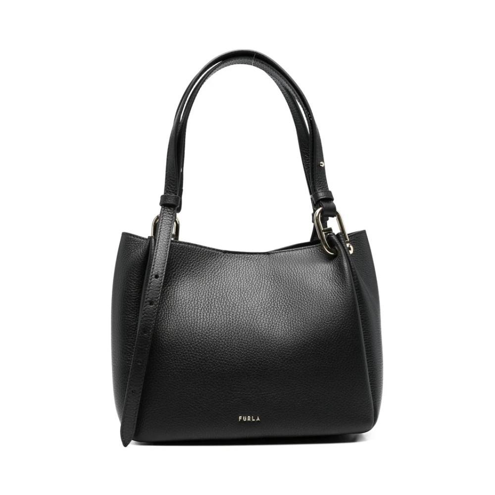 Furla Skuldertaske - Tasker - Dame - Sort - ONE SIZE - Uld