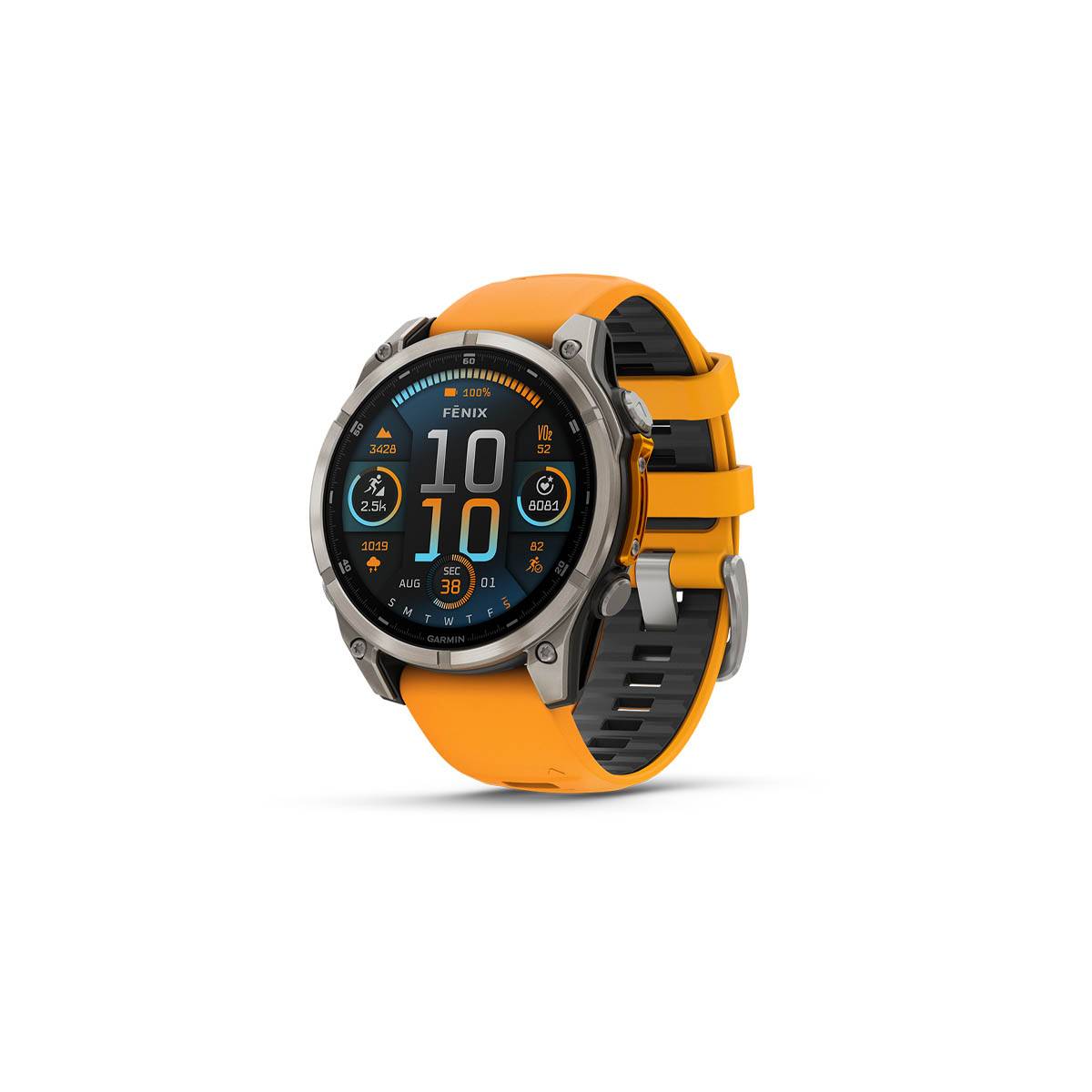 Garmin Fenix 8, 47 mm, AMOLED, Sapphire, Titanium - Ur - Default Title