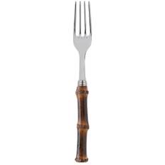 Sabre Paris - Panda Dinner Fork Dark Bamboo - Gafflar - Pascale Gelb
