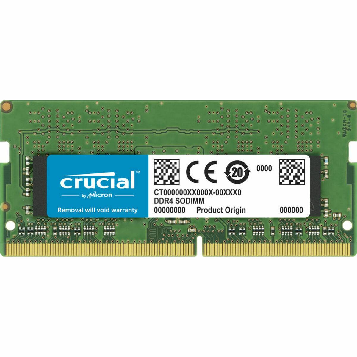 Crucial RAM-minne CT32G4SFD832A 32 GB DDR4 3200 MHz CL22 Grön