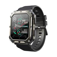 C20 Pro Smartwatch. 1.83" Touch Screen. IP68 Vandtæt Aktivitets ur. Graphite.