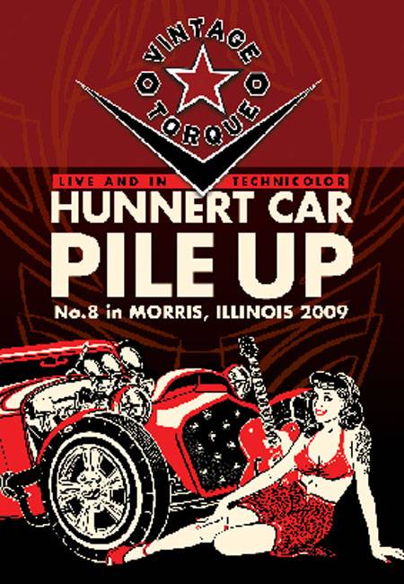 Hunnert Car Pile Up DVD 2009, Vintage Torque Magazine