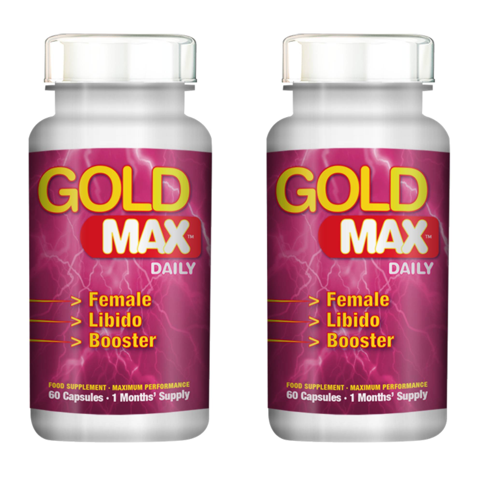Gold MAX PINK Daily 120kaps-utökad lust