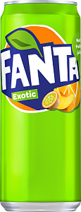 Läsk Fanta Exotic Tropisk, kolsyrad, 20 st (33cl)