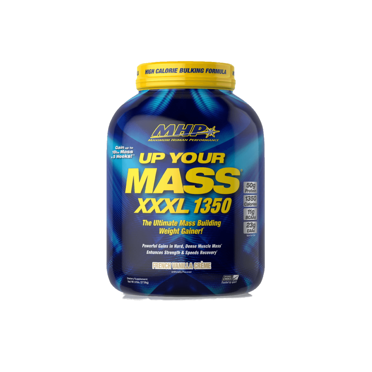 MHP Up Your Mass Weight Gainer - 6lb / French Vanilla Creme