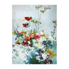 Maleri Abstract floral 1, 90x120 cm