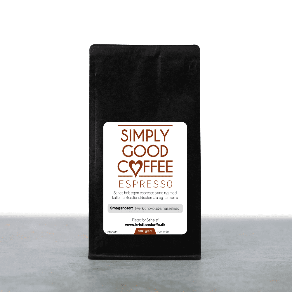 Simply Good Coffee - Espresso Original (Private label) - 1.000 gram