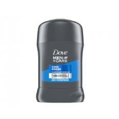 Dove Men + Care Cool Fresh, Mænd, Antiperspirant, Stick deodorant, Pind, 50 ml, 48 t