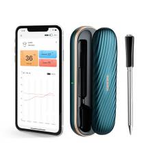 Inkbird INT-11X-B Fleischthermometer kabellos, 91m Bluetooth Grillthermometer Meat Thermometer, IP67 wasserfest Bratenthermometer Backofenthermometer for Backofen Grill Smoker Rotisserie Airfryer Ofen