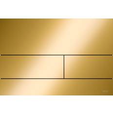 TECE Spolknapp Square II Metall, Blank guld PVD