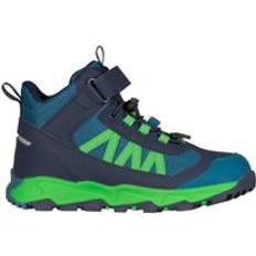 Trollkids Tronfjell Hiker Mid - Vandringsskor - Børn Mystic Blue / Fresh Green 31