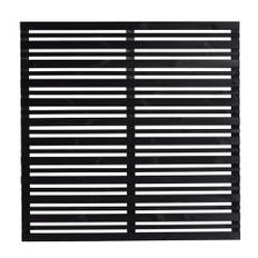 Nordic Fence hegn Sense sort 180x180 cm