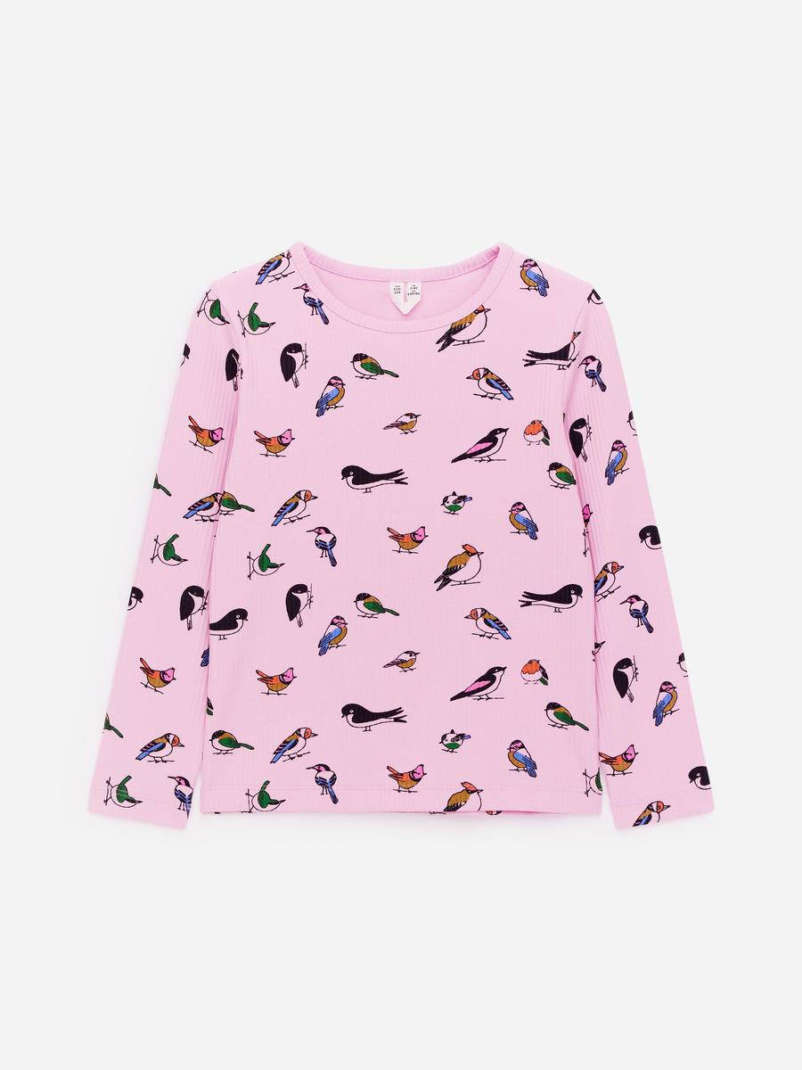 ARKET Ribbed Top -Pink, 110/116