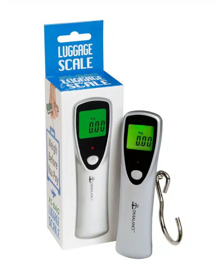 On Balance Luggage Scale 40kg x 0.01g
