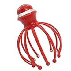 Octopus Head Massager, elektriskt huvudskraphuvud, 12 claws Scalp Massager, Head Massage Tool, Vibration Scalp Relief, Scalp Massager, Arbetsstation Scalp Massager, Elektrisk Huvudmassage