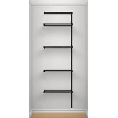 Elfa Classic tilbyg, trådhylde 40, 60x214cm,grafit