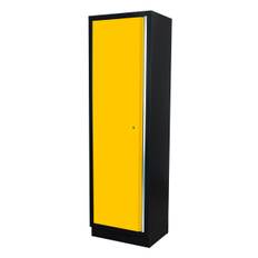 PELA 519762 Högskåp 600x458x2000 mm, gul/svart