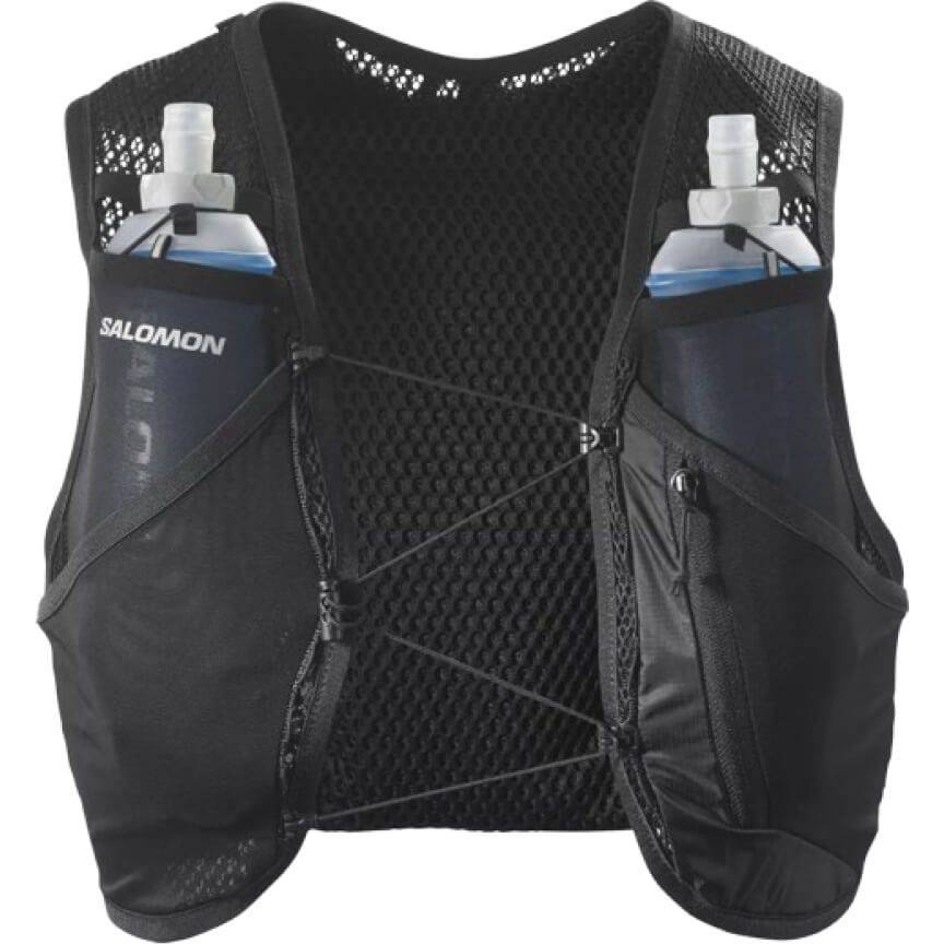 Active Skin 4 Set, Unisex, Black/Metal - S