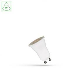LED MR11 GU10 Pære, 2W, 55°, Neutral Hvid, Z Soczewka - Spectrum