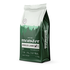 Monster Dog Grain Free Singles Lamb - Torrfoder Hund - 17 Kg