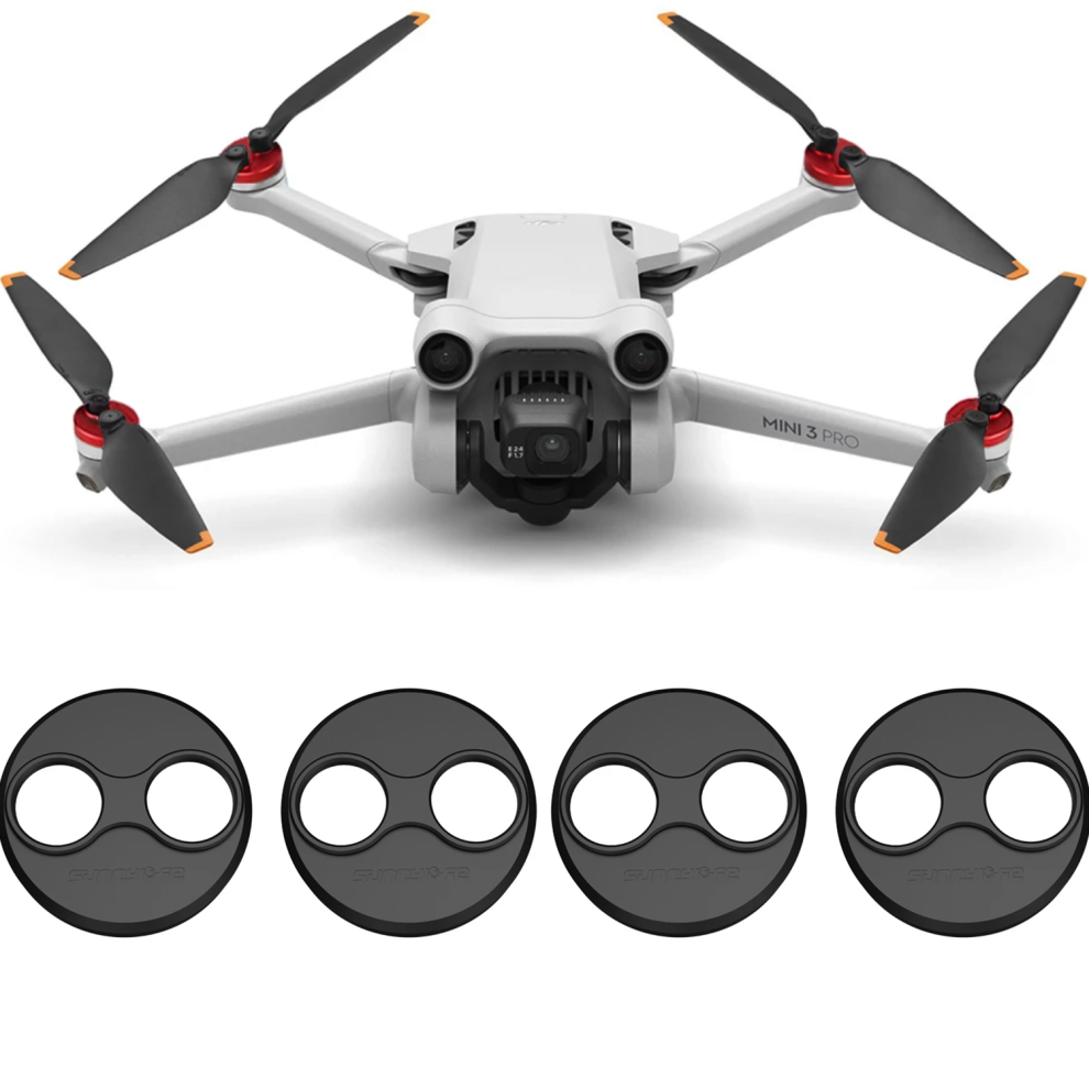 Motordæksler og hætter til DJI Mavic Mini / 2 / SE / 3 / 3 PRO / 4 PRO - Sort
