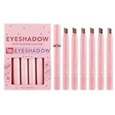 Eye Shadow Pencil, Eye Shadow Crayon | 12 färger ögonmakeup,Smooth Cream Eyeshadow Highlighter Stick för Eye Brightener Makeup