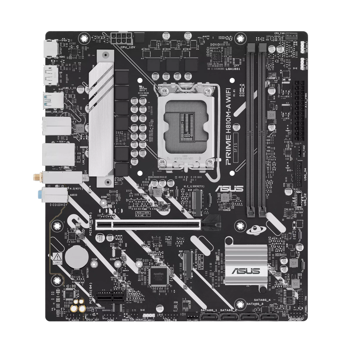 ASUS PRIME H810M-A WIFI Bundkort