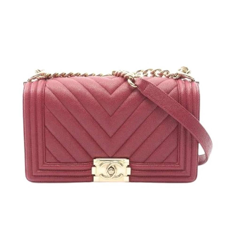 Chanel Vintage - Pre-owned Boy Chanel Shoulder Bag Vintage - Dam - ONE Size - Läder