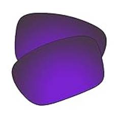 EZErsätt linser ersättning för Ray-Ban RB3686 57 mm solglasögon, Blå violett, en storlek