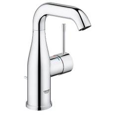 Grohe Essence New M håndvaskarmatur m/bundventil og svingtud - Krom