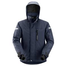 Snickers AllroundWork, 37,5® vandtæt vinterjakke, model 1102 2XL Navy/Sort