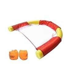 Pool Noodle Chair, Noodle Sling Swimming Pool Float- Pool Noodle Floating Mesh Stol för swimmingpool, Pool Floatie Flytande stol för sommarpoolfest