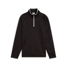 Puma Boys Waffle Fleece 1/4 Zip - 164cm / Svart / Lysegården