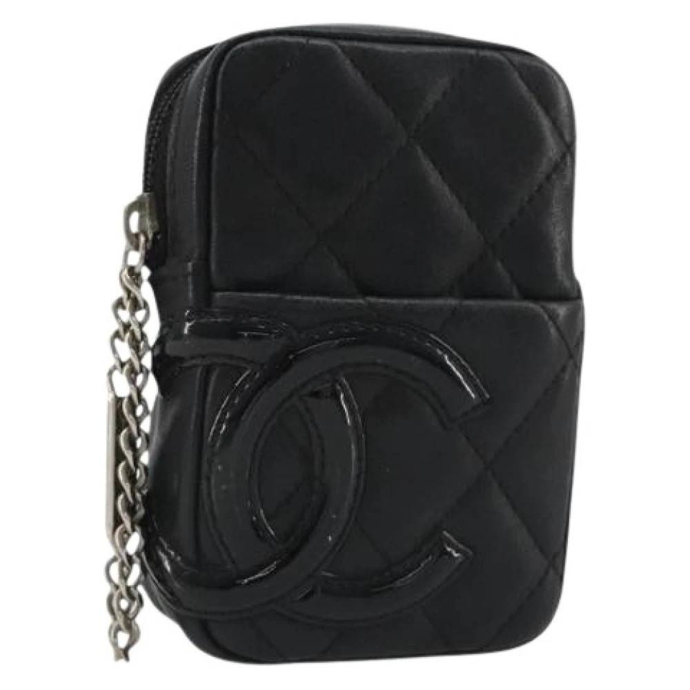 Chanel Vintage Pre-owned Vintage lædertaske - Vintage - Dame - Sort - ONE SIZE - Læder