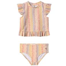 Wheat Bikini - Alma - UV40+ - Multi Rainbow - Wheat - 7 år (122) - Bikini
